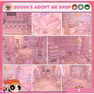 Adopt Me! Cookie Molang House Build