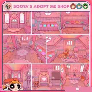 Adopt Me! Cutecore Plushies Playhouse Build