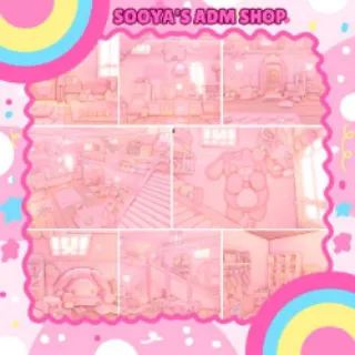 Adopt Me! My Melody x Sugarbunny House Build