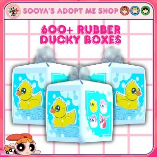 Adopt Me! 600+ Rubber Ducky Boxes