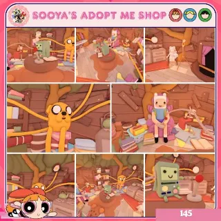 Adopt Me! Adventure Time House Build