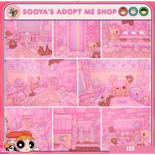 Adopt Me! Dessert Tokidoki House Build