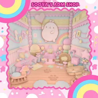 Adopt Me! Molang Themed Queenslander House Build