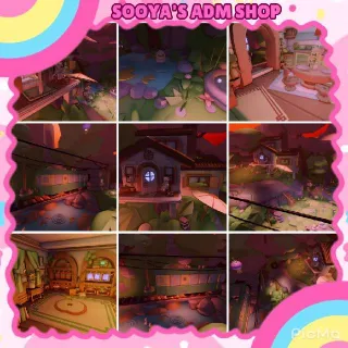 Adopt Me! Railside Forest Cottage House Build