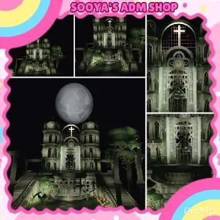 Adopt Me! Abandoned Cathedral House Build