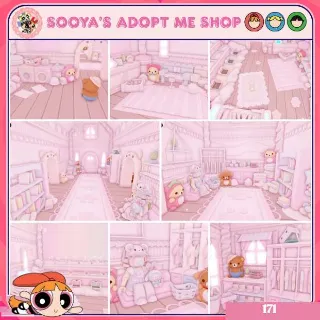 Adopt Me! Pastel Teddy Bear House Build