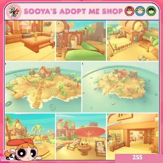 Adopt Me! Summer Beach House Build