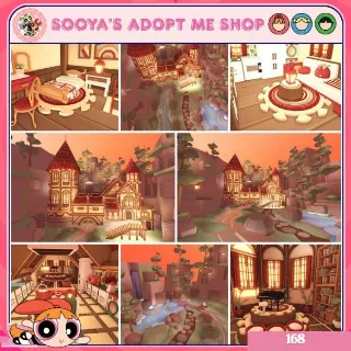 Adopt Me! Emberwood Castle House Build