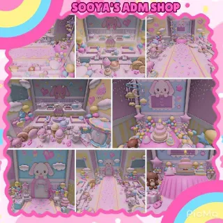 Adopt Me! Sugarbunny Dessert House Build