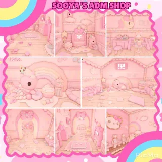 Adopt Me! Pastel Tokidoki House Build