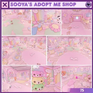 Adopt Me! Cutecore Plush House Build