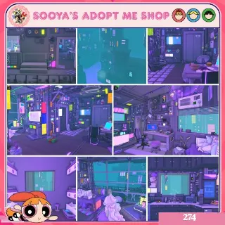 Adopt Me! Cyber Station House Build