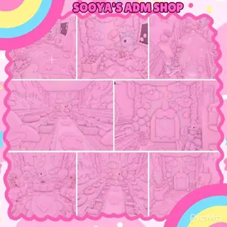 Adopt Me! Pink Tokidoki House Build