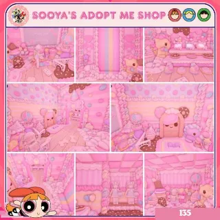 Adopt Me! Dessert Tokidoki House Build