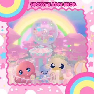 Adopt Me! Kawaii Theme Park House Build
