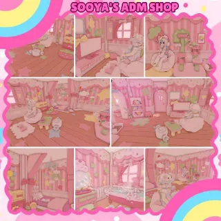 Adopt Me! Cutecore Strawberry House Build