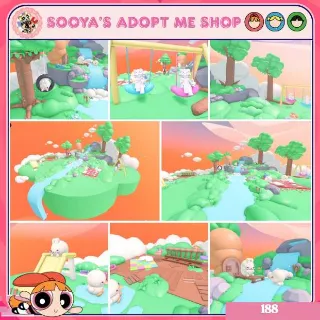Adopt Me! Cute Riverside Picnic House Build