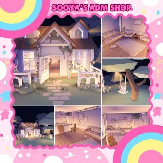 Adopt Me! Tiny Glitch House Build