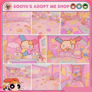 Adopt Me! Sanrio Usahana House Build