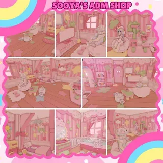 Adopt Me! Cutecore Strawberry House Build