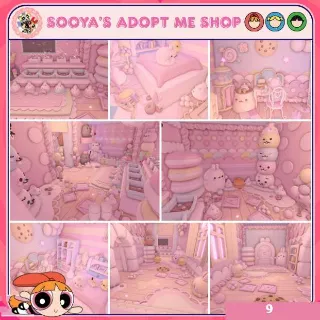 Adopt Me! Cookie Molang House Build