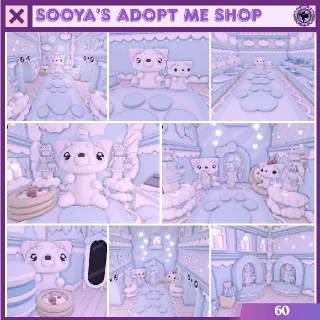 Adopt Me! Sky Blue House Build