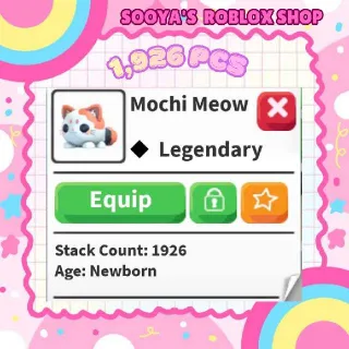 Adopt Me! 1,900+ Mochi Meows
