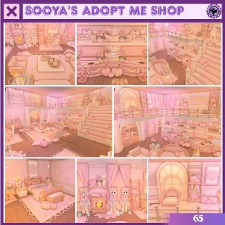 Adopt Me! Dream Rosette House Build