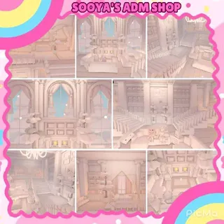 Adopt Me! Coquette Royal House Build