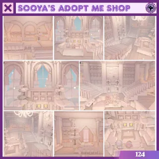 Adopt Me! Coquette Royal House Build