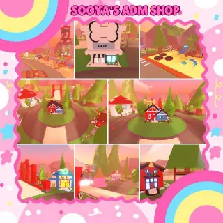 Adopt Me! Adoption Island Map House Build