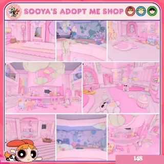 Adopt Me! Strawberry Nursery House Build