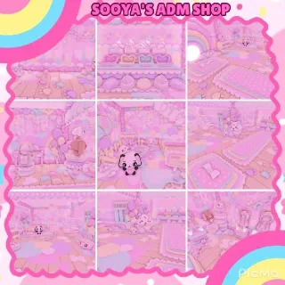 Adopt Me! Sugarbunny x Chiikawa Nursery House Build