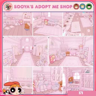 Adopt Me! Pastel Teddy Bear House Build