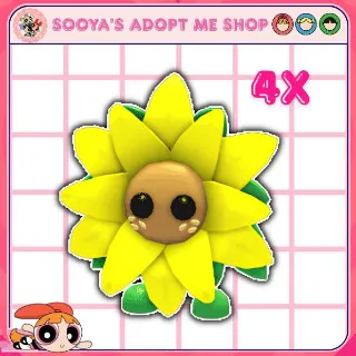 4x Sunflower Friend