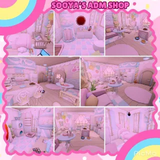 Adopt Me! Cozy Pastel House Build