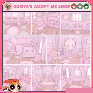 Adopt Me! Pastel Bear House Build