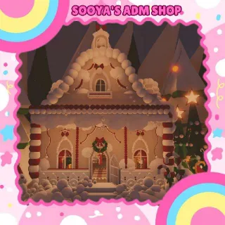 Adopt Me! Cozy Christmas House Build