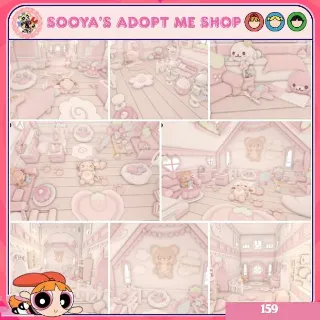 Adopt Me! Pastel Plushcore House Build