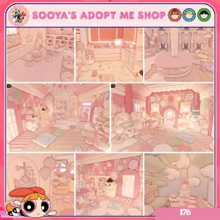 Adopt Me! Sanrio Pastel House Build