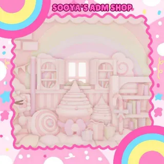 Adopt Me! Pastel Kawaii House Build