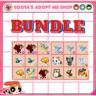 Adopt Me! 18x Legendary Neon / Mega Bundle