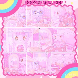 Adopt Me! Sugarpaw Kitty House Build