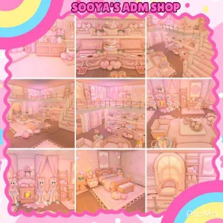 Adopt Me! Dream Rosette House Build