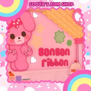 Adopt Me! Bonbon Ribbbon Cafe House Build