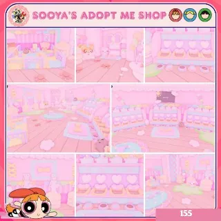 Adopt Me! Pastel Cute Grinding House Build