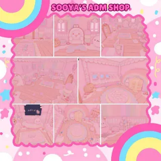 Adopt Me! Molang x Chiikawa Pastel Playhouse Build