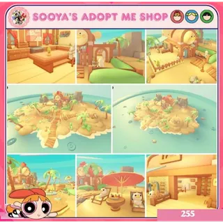 Adopt Me! Summer Beach House Build