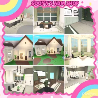 Adopt Me! Modern Cottage House Build