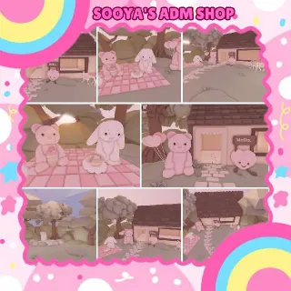 Adopt Me! Valentine Jelly Cat Glitch House Build